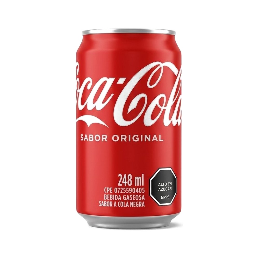 Coca Cola Lat 248ml - Comprar online en Grand Gourmet Caracas con delivery