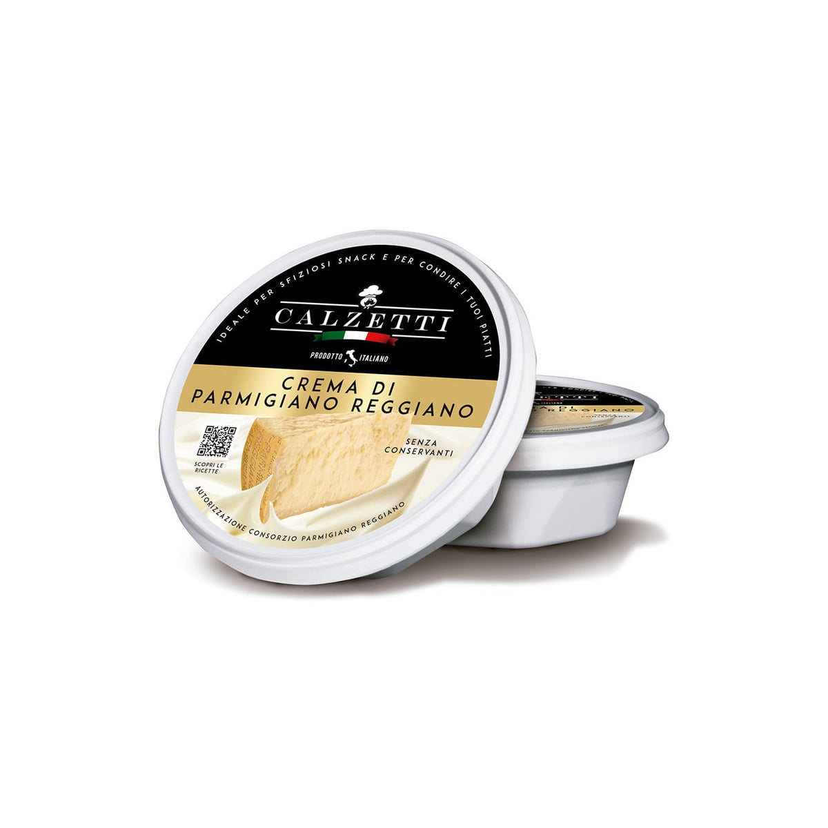 Crema Premiun DE Queso Parmesano Calzetti 125GR