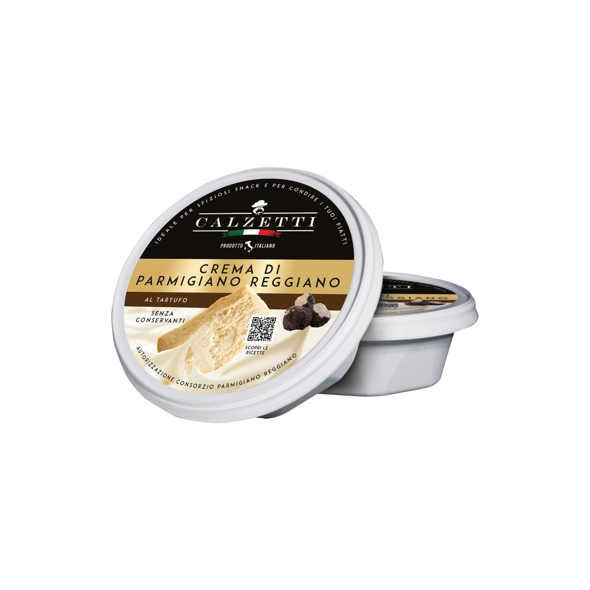 Crema Premiun DE Queso Parmesano Con Trufa Calzetti 125GR