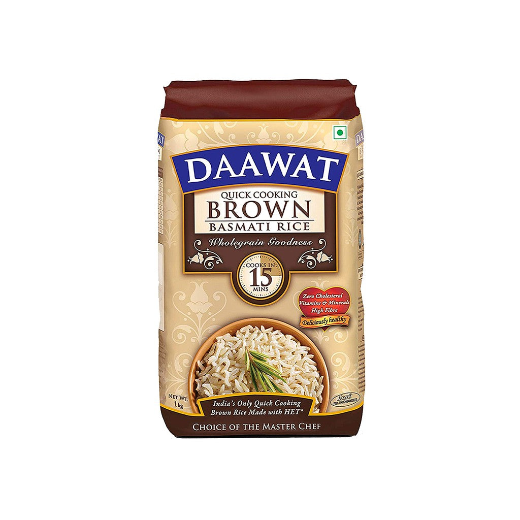Daawat Arroz Blanco Basmati Brown 1k - Comprar online en Grand Gourmet Caracas con delivery