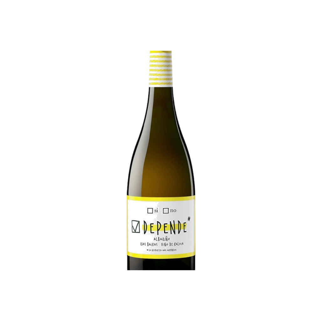 Depende Albariño DO Rias Baixas 750ml - Comprar online en Grand Gourmet Caracas con delivery