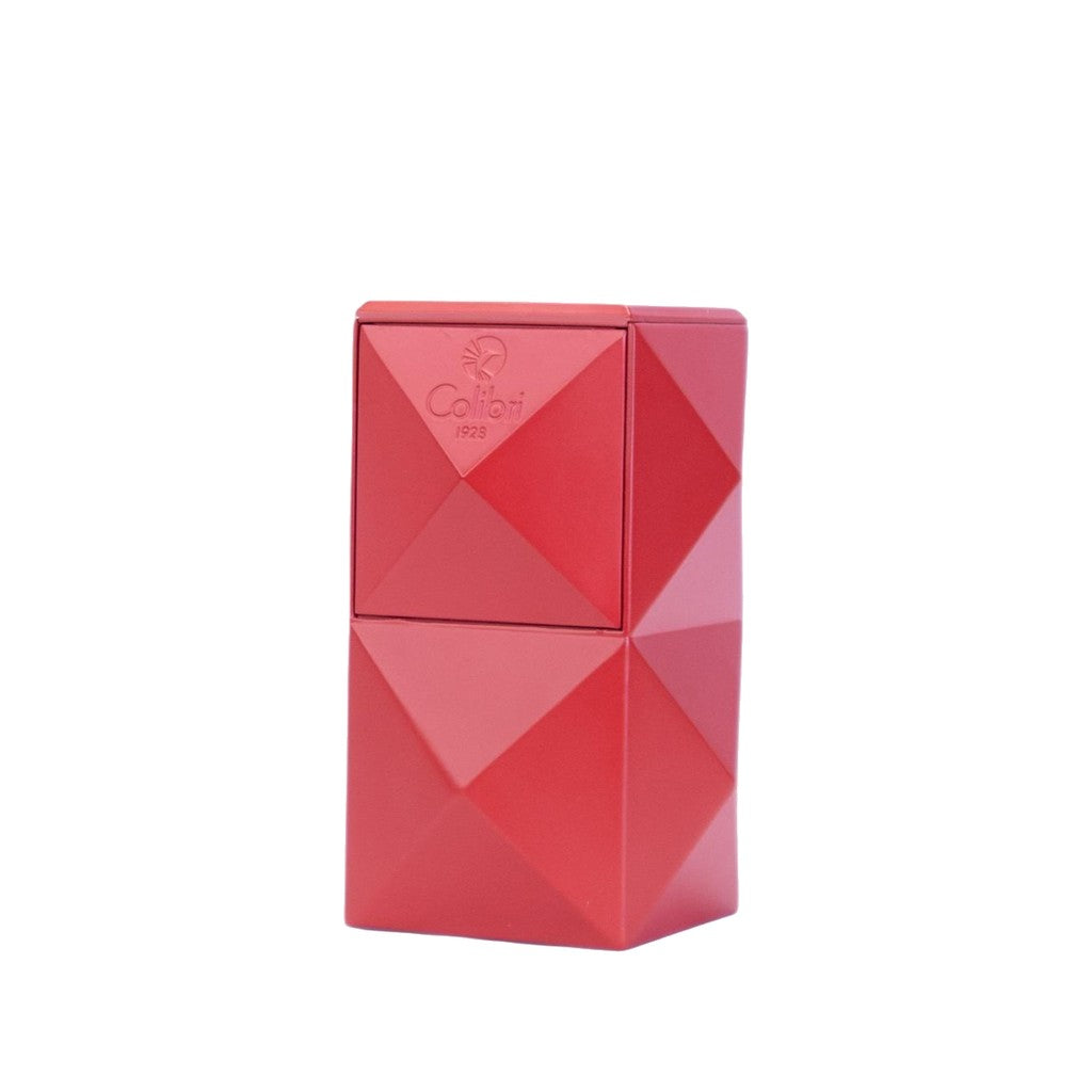 Encendedor Colibri Quasar DE Mesa Triple Llama Rojo