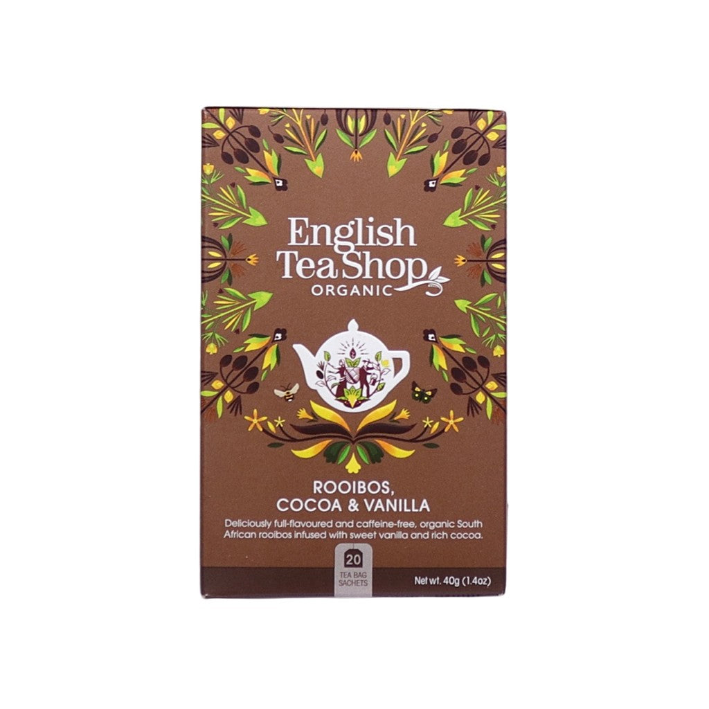 Ecologico Rooibos Chocolate Vainilla Bio 40g - Disponible en Licorería Grand Gourmet Caracas