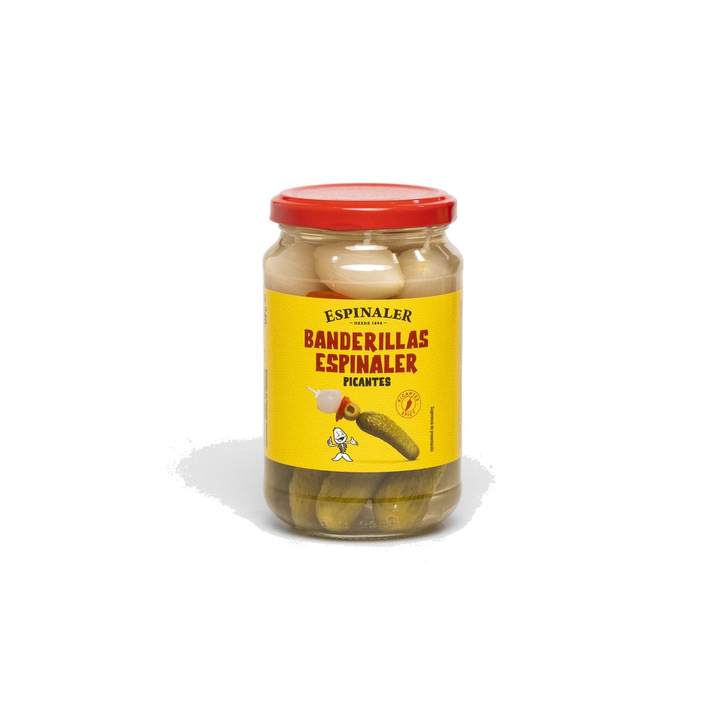 Espinaler Classic Banderillas Picantes T340g - Comprar online en Grand Gourmet Caracas con delivery