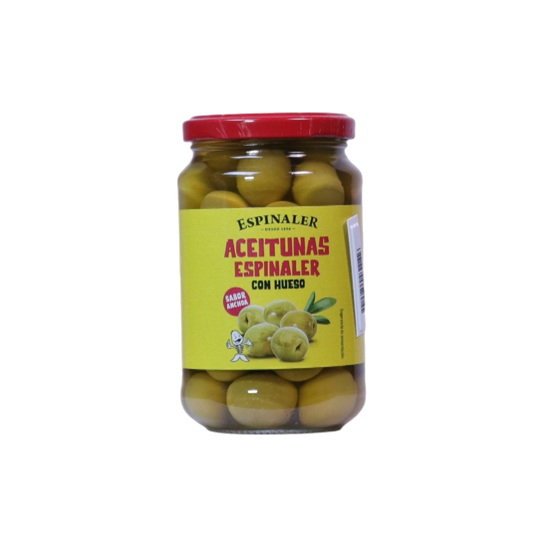 Espinaler Classic Olivas Manzanilla Con Hueso T340g - Comprar online en Grand Gourmet Caracas con delivery