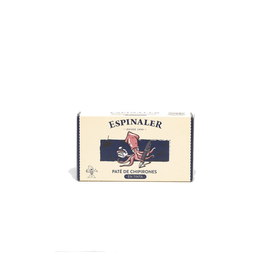 Espinaler Classic Paté Chipirones Tinta - Comprar online en Grand Gourmet Caracas con delivery