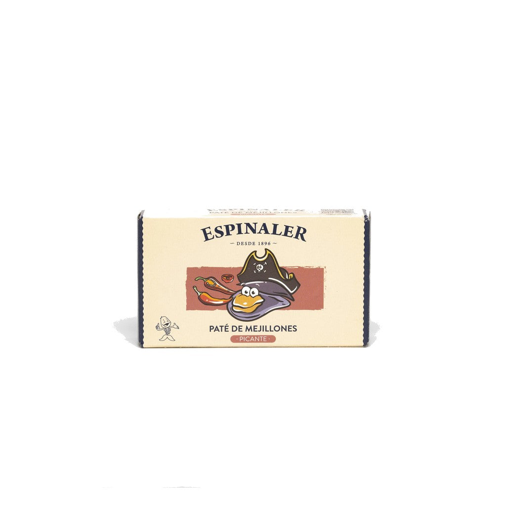 Espinaler Classic Paté Mejillón Picante - Comprar online en Grand Gourmet Caracas con delivery