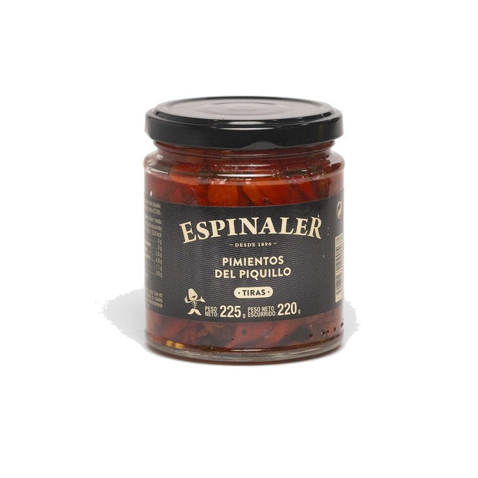 Espinaler Classic Pimientos DEL Piquillo Tiras 225g - Comprar online en Grand Gourmet Caracas con delivery