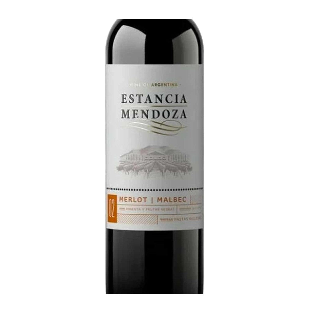 Estancia Mendoza Merlot Malbec 750ml - Disponible en Licorería Grand Gourmet Caracas