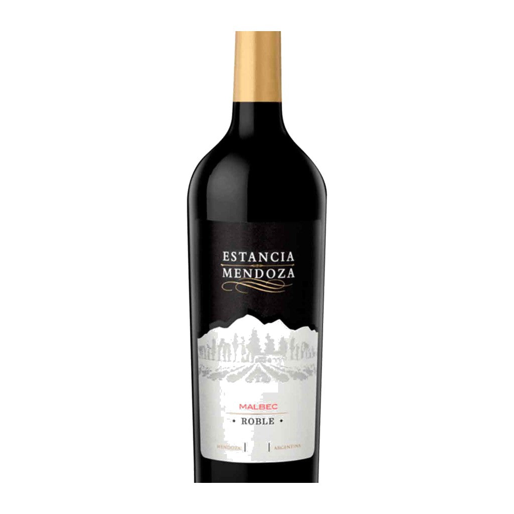 Estancia Mendoza Roble Malbec 750ml - Disponible en Licorería Grand Gourmet Caracas
