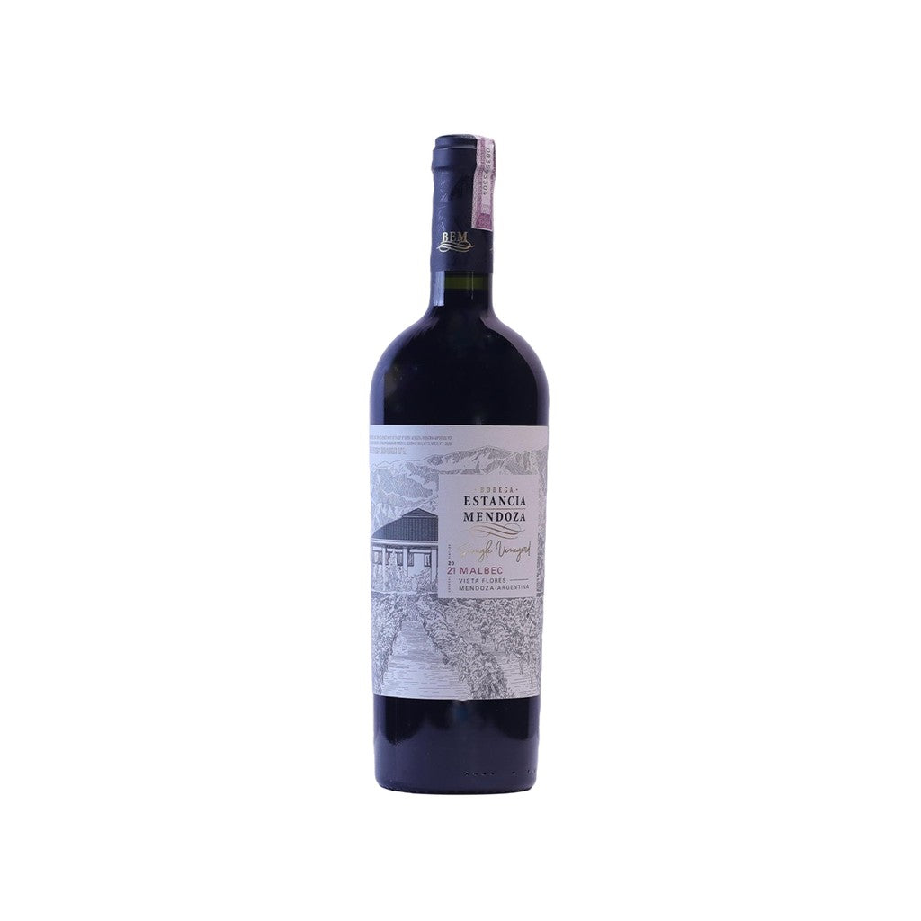 Estancia Mendoza Single Vineyard Malbec 2019 750ml - Disponible en Licorería Grand Gourmet Caracas