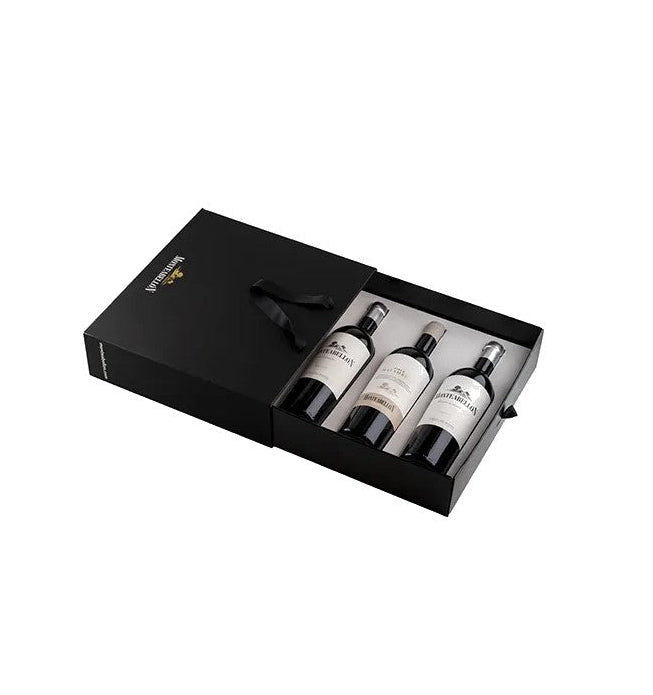 Estuche Monteabellon Three Pack 750ml - Comprar online en Grand Gourmet Caracas con delivery