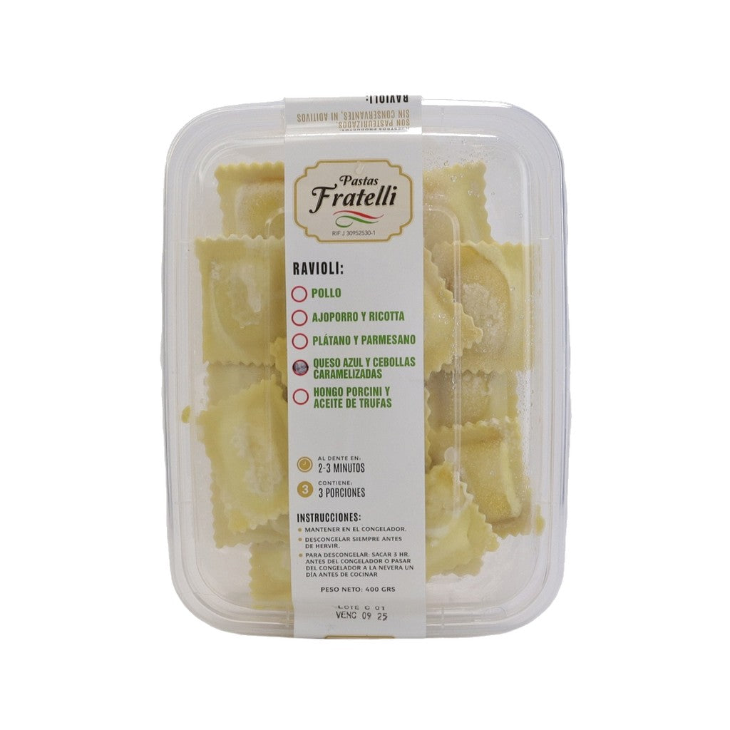 Fratelli Queso Azul Y Cebollas Caramelizada 400g