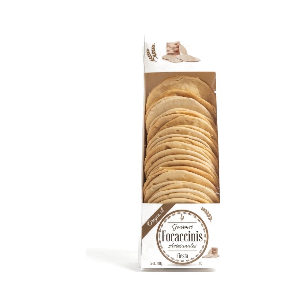Focaccinis Fiesta Original 100 G - Comprar online en Grand Gourmet Caracas con delivery