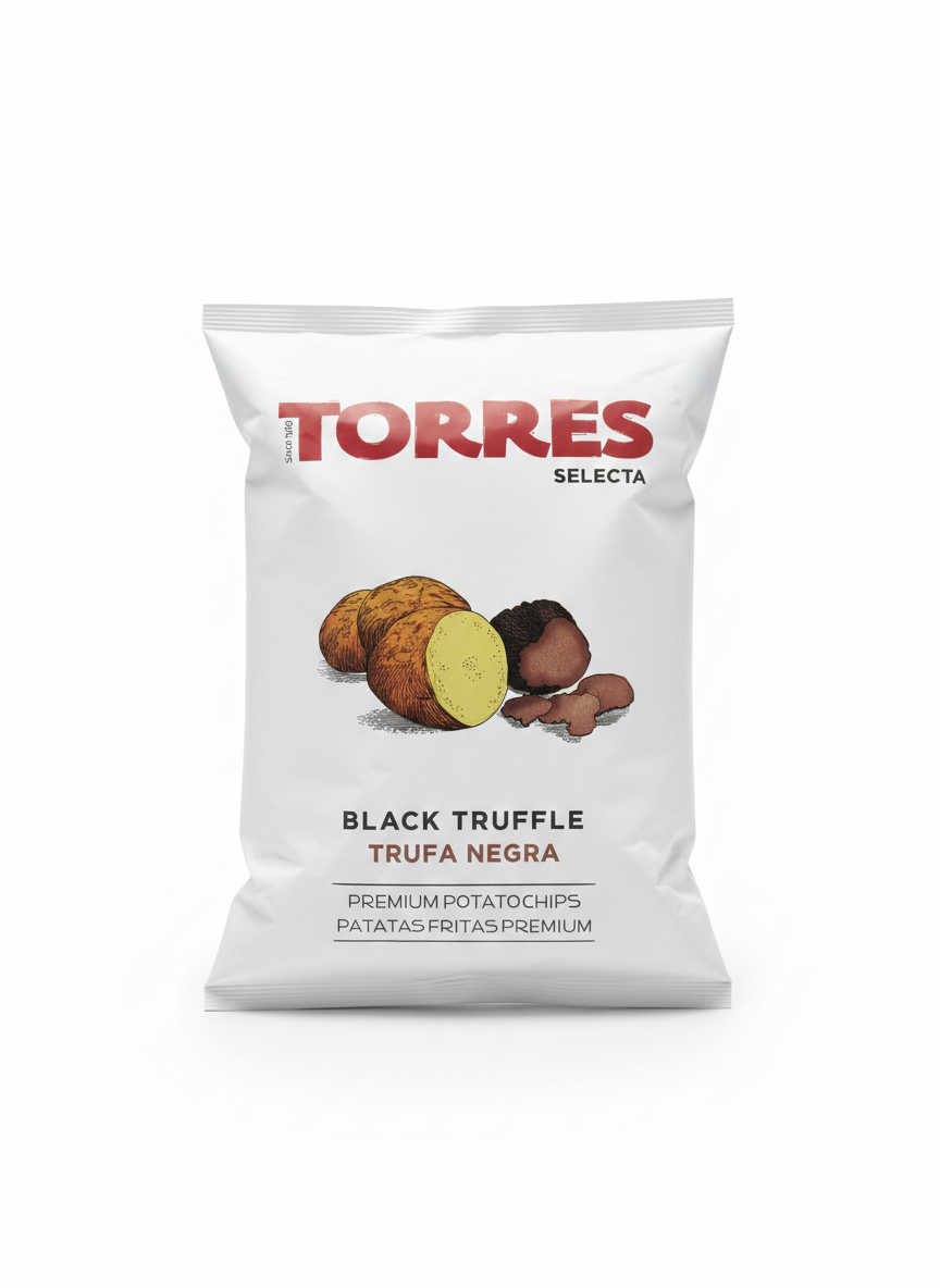 Torres Selecta black truffle potato chips delivery caracas grand gourmet 