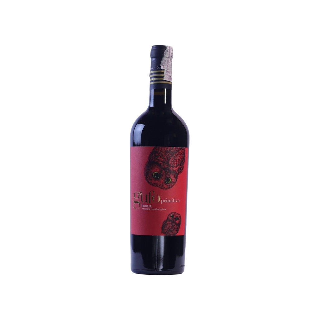 Gufo Primitivo 750ml - Disponible en Licorería Grand Gourmet Caracas