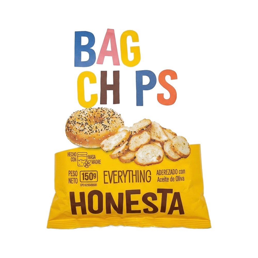 Honesta Tostadas De Pan Everything 150g - Comprar online en Grand Gourmet Caracas con delivery