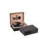 Humidor Davenport Ebony C/ Acc Cap 50