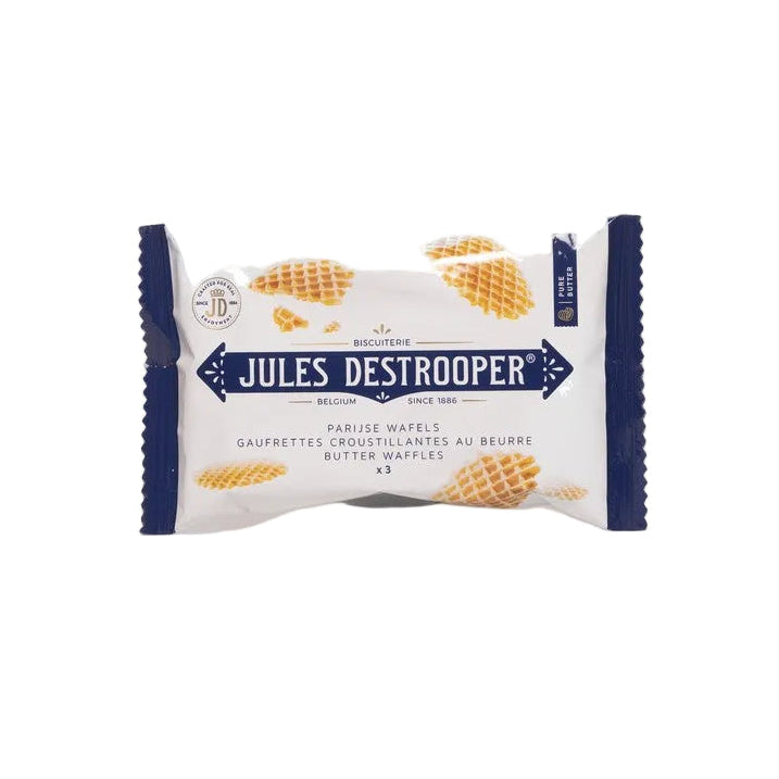 Jules Destrooper Gofres De Mantequilla On The Go 18 Paquetes 33g - Comprar online en Grand Gourmet Caracas con delivery