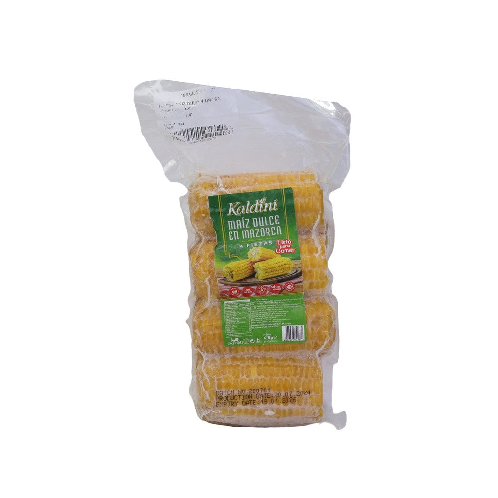 Kaldini Maiz Dulce 4 Und 675g - Comprar online en Grand Gourmet Caracas con delivery