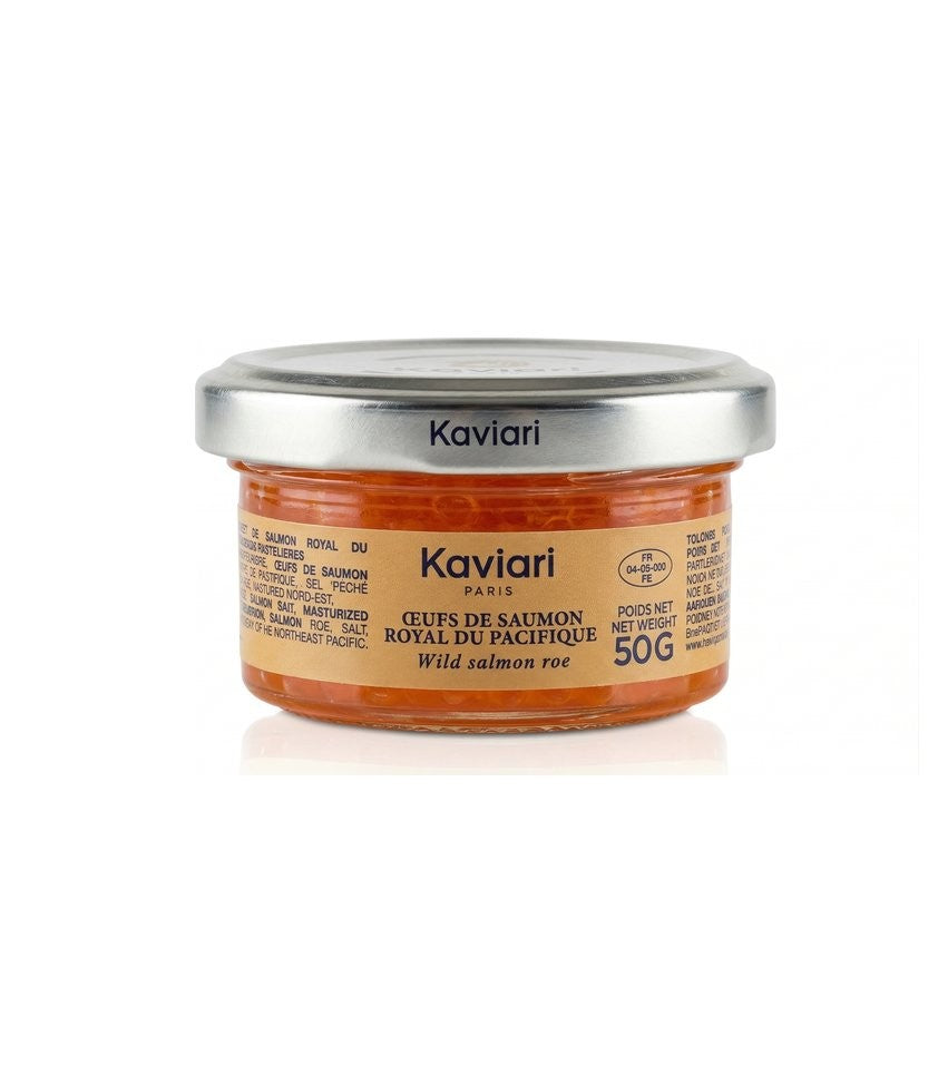Kaviari Caviar Huevas de Salmon Alaska 50 G - Comprar online en Grand Gourmet Caracas con delivery