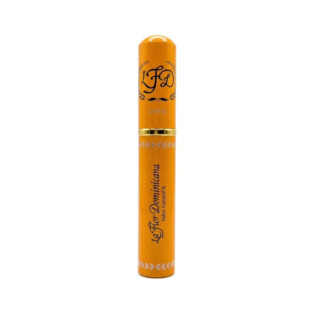 LA Flor Dominicana Oro Tubo Natural No.6 6x54 - Comprar online en Grand Gourmet Caracas con delivery