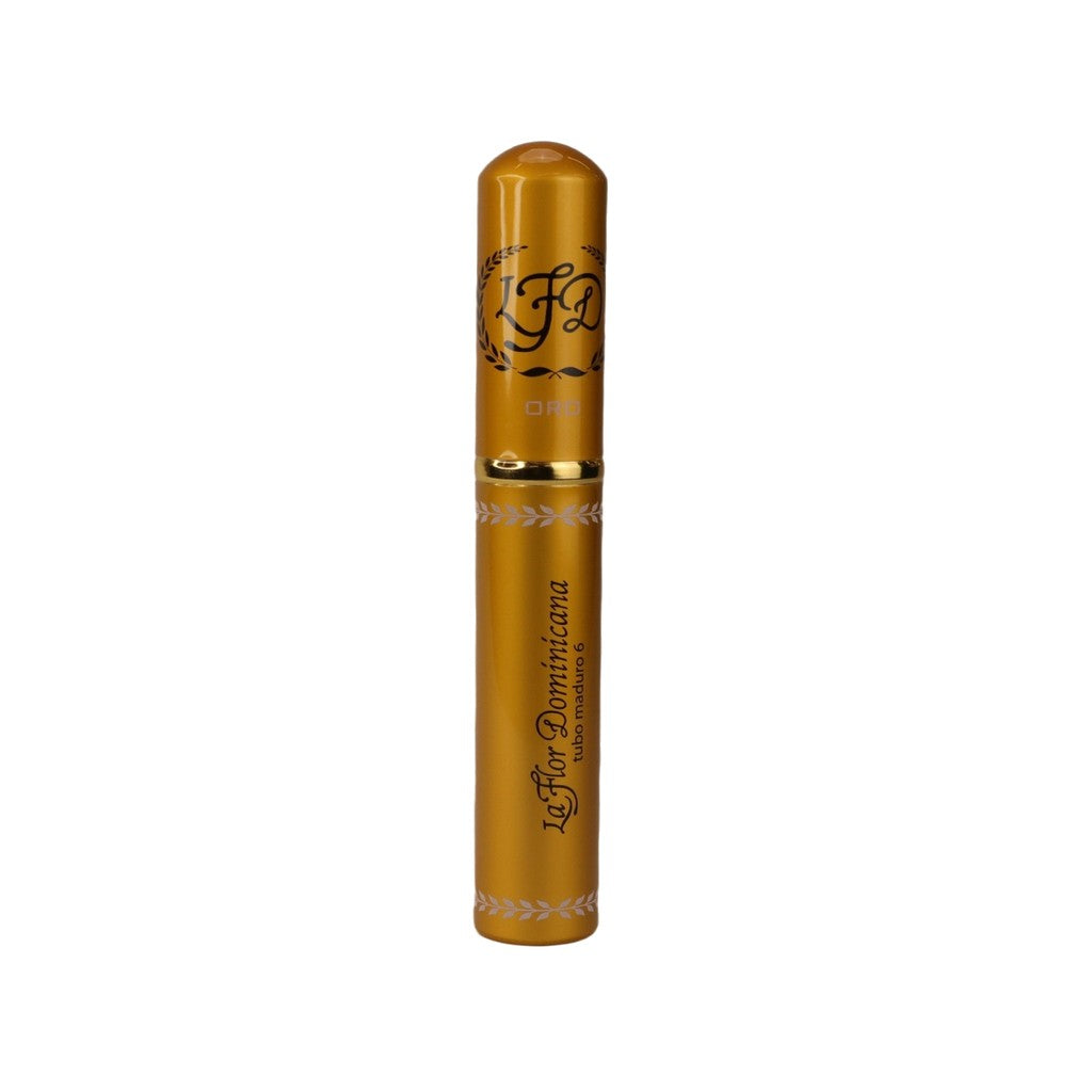 LA Flor Dominicana Oro Tubo Maduro No.6 6x54