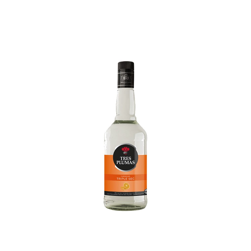 Licor Dulce Triple Sec 3 Plumas 700ml - Comprar online en Grand Gourmet Caracas con delivery