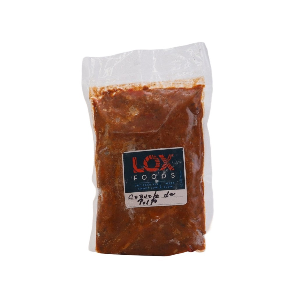 Lox Food Cazuela De Pulpo 400g - Disponible en Licorería Grand Gourmet Caracas