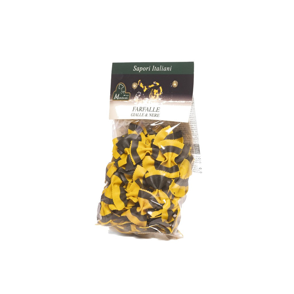 Marabotto Farfalle Gille Y Nere 250g - Comprar online en Grand Gourmet Caracas con delivery