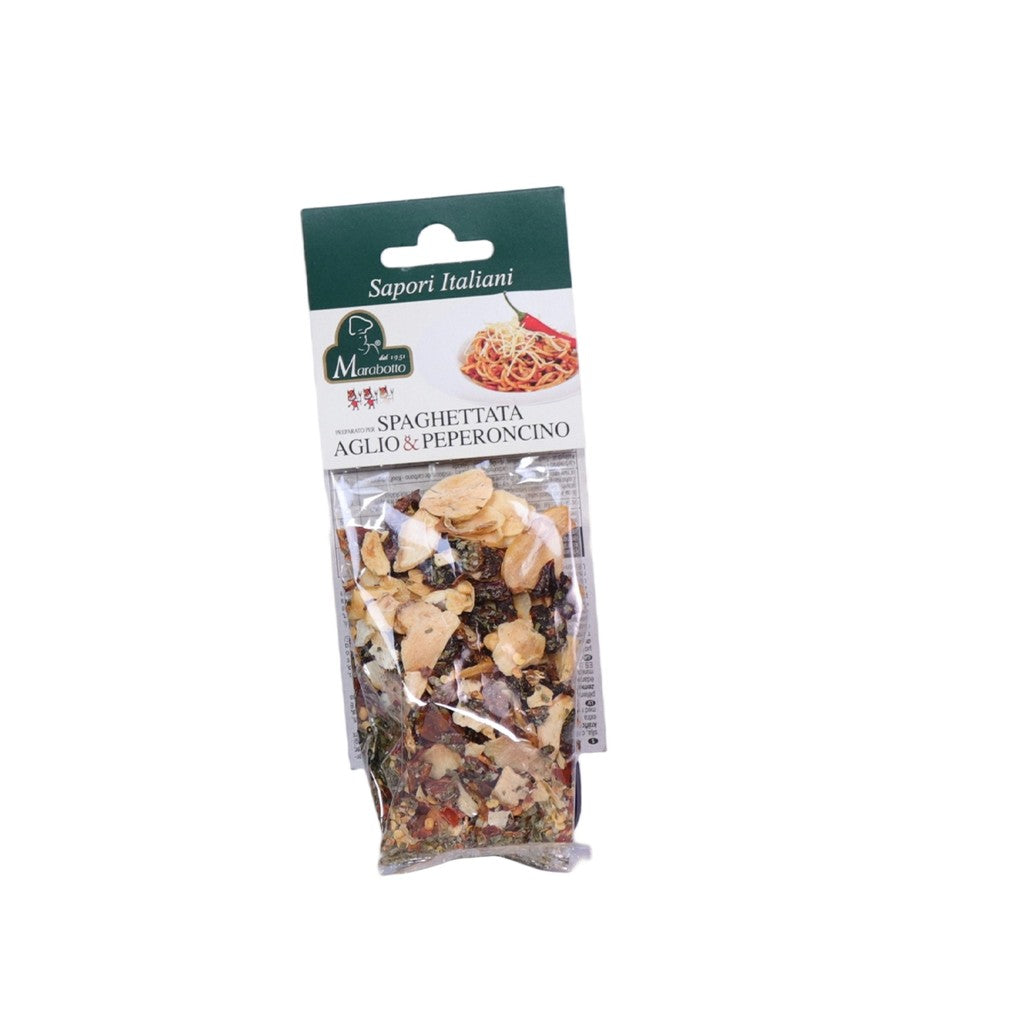 Marabotto Preparato Per Spaghettata Aglio E Peperoncino 50g - Comprar online en Grand Gourmet Caracas con delivery
