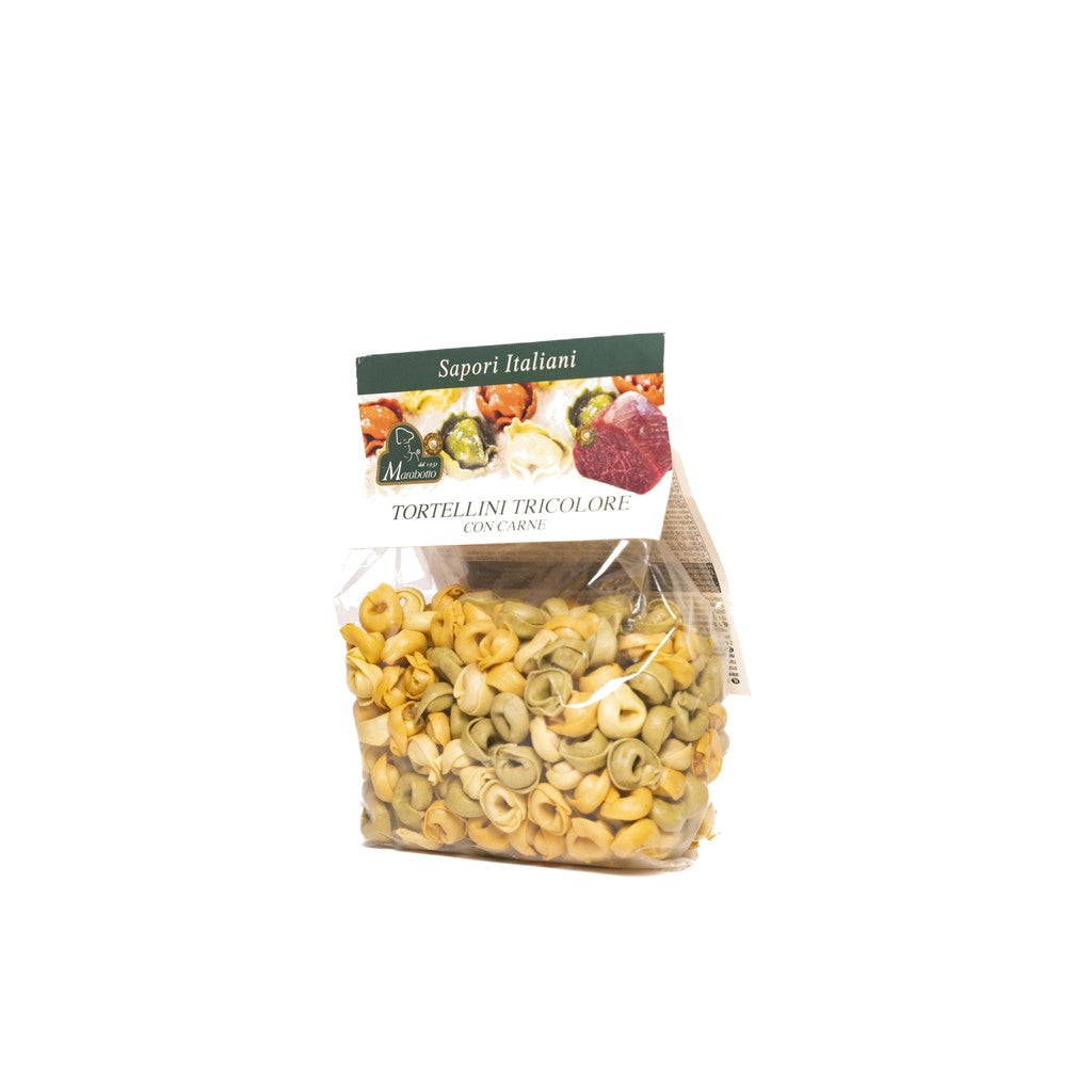 Marabotto Totri Tortellini Tricolori Di Carne 500g - Comprar online en Grand Gourmet Caracas con delivery