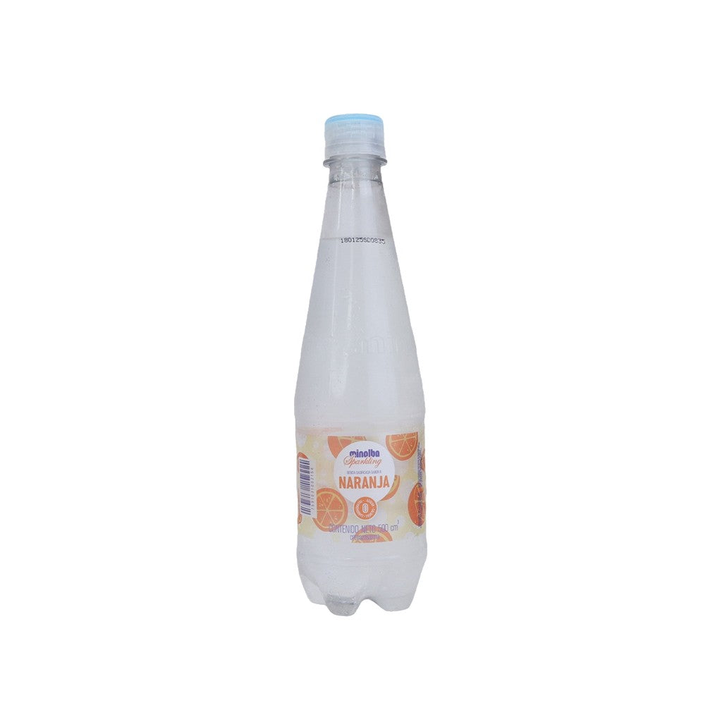 Minalba Sparkling Naranja 500ml - Disponible en Licorería Grand Gourmet Caracas