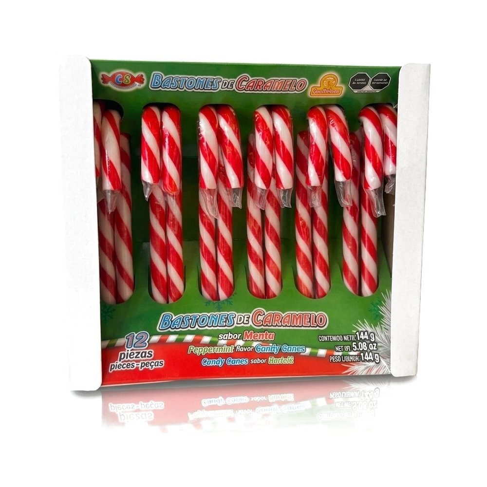 Pack 12 Bastones De Caramelo 144g - Comprar online en Grand Gourmet Caracas con delivery