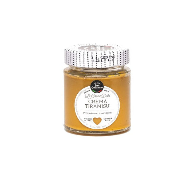 San Cassiano Crema Tiramisu 140g - Comprar online en Grand Gourmet Caracas con delivery