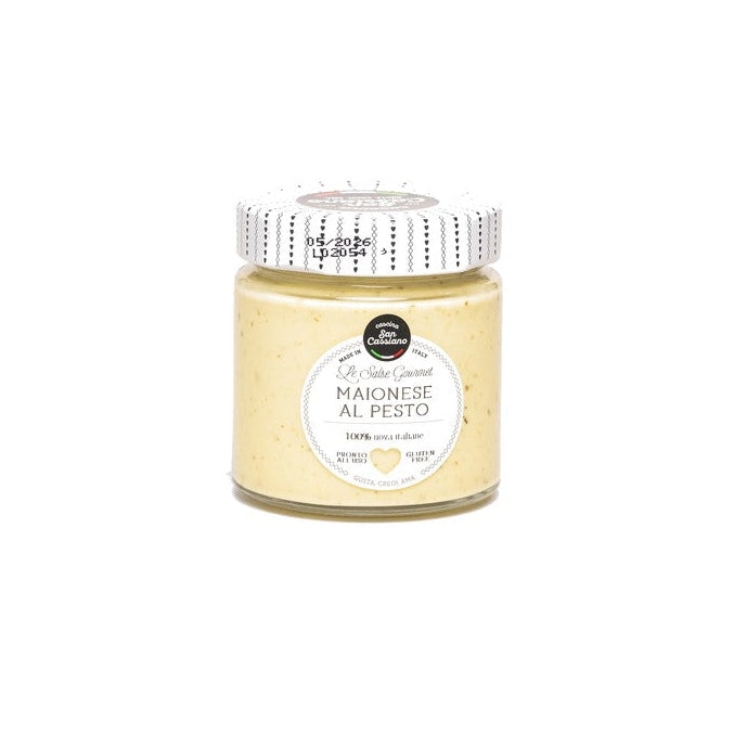 San Cassiano Maionese AL Pesto 180g - Comprar online en Grand Gourmet Caracas con delivery
