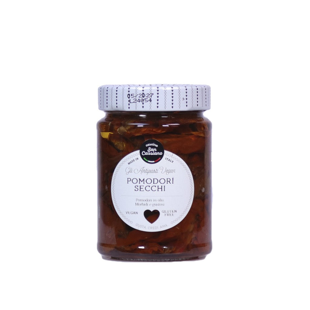 San Cassiano Pomodori Secchi In Olio Ivegan 280g - Comprar online en Grand Gourmet Caracas con delivery