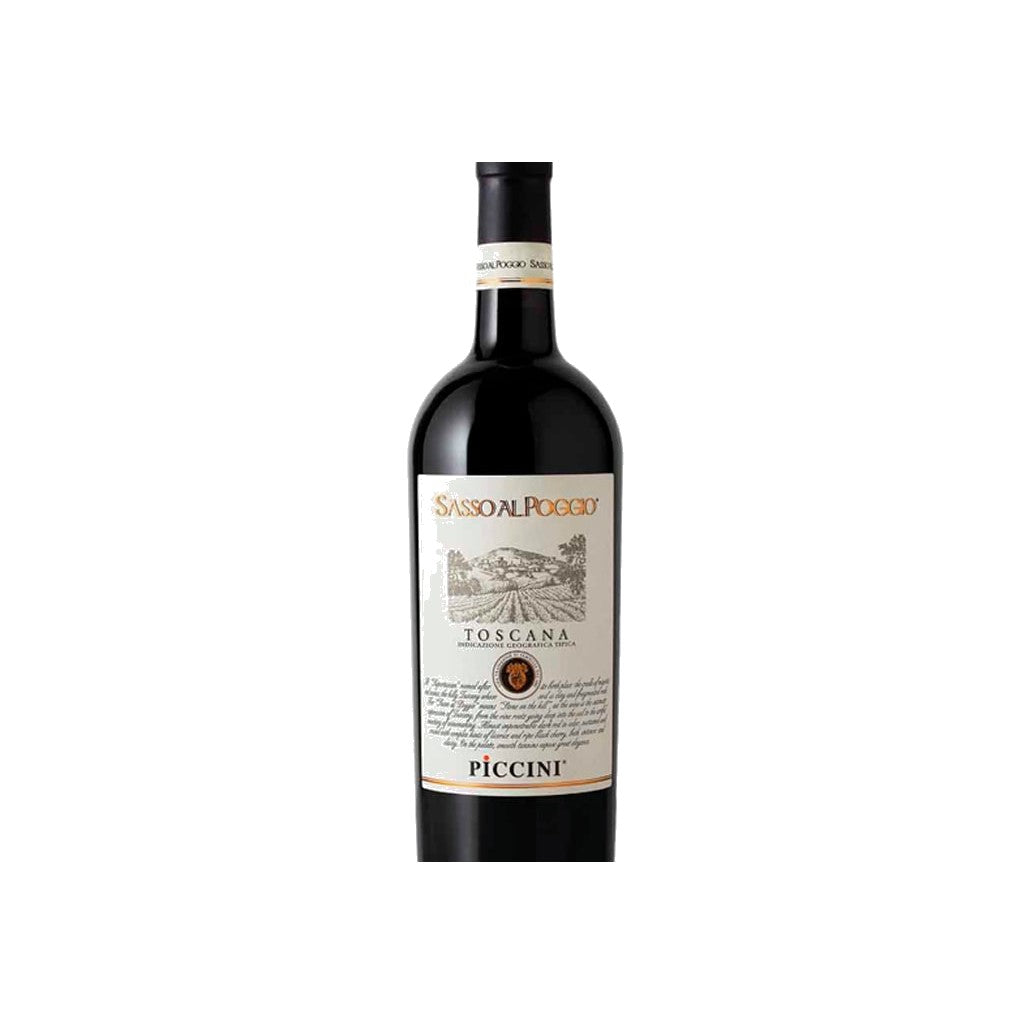 Sasso AL Poggio Rosso Toscana IGT Piccini 750ml - Disponible en Licorería Grand Gourmet Caracas