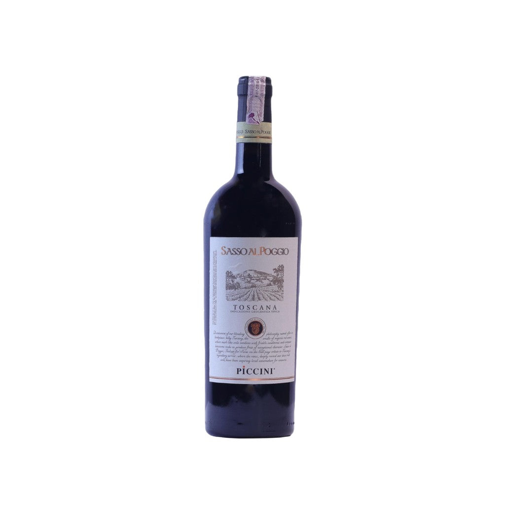 Sasso AL Poggio Rosso Toscana IGT Piccini 750ml - Comprar online en Grand Gourmet Caracas con delivery