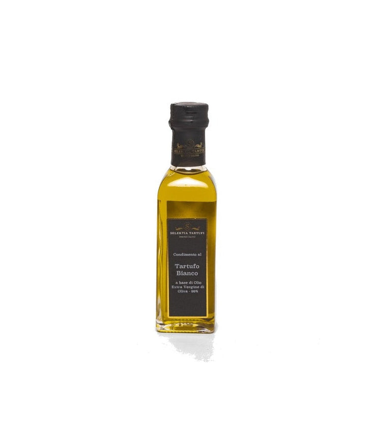 Selektia Tartufi White Truffle Flavoured Extra Virgin Olive Oil-based Condiment With Truffle - Bottle 100ml - Comprar online en Grand Gourmet Caracas con delivery