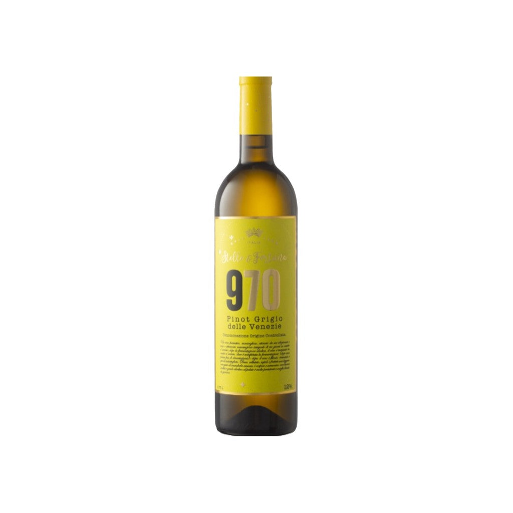 Stelle & Fortuna 970 Pinot Grigio DOC 750ml - Comprar online en Grand Gourmet Caracas con delivery