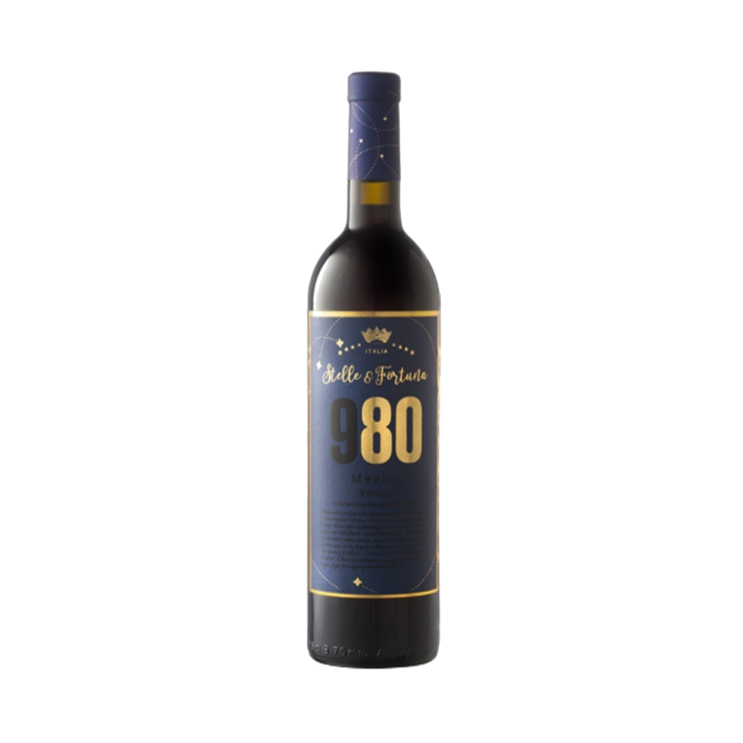 Stelle & Fortuna 980 Merlot IGT 750ml - Grand Gourmet Venezuela