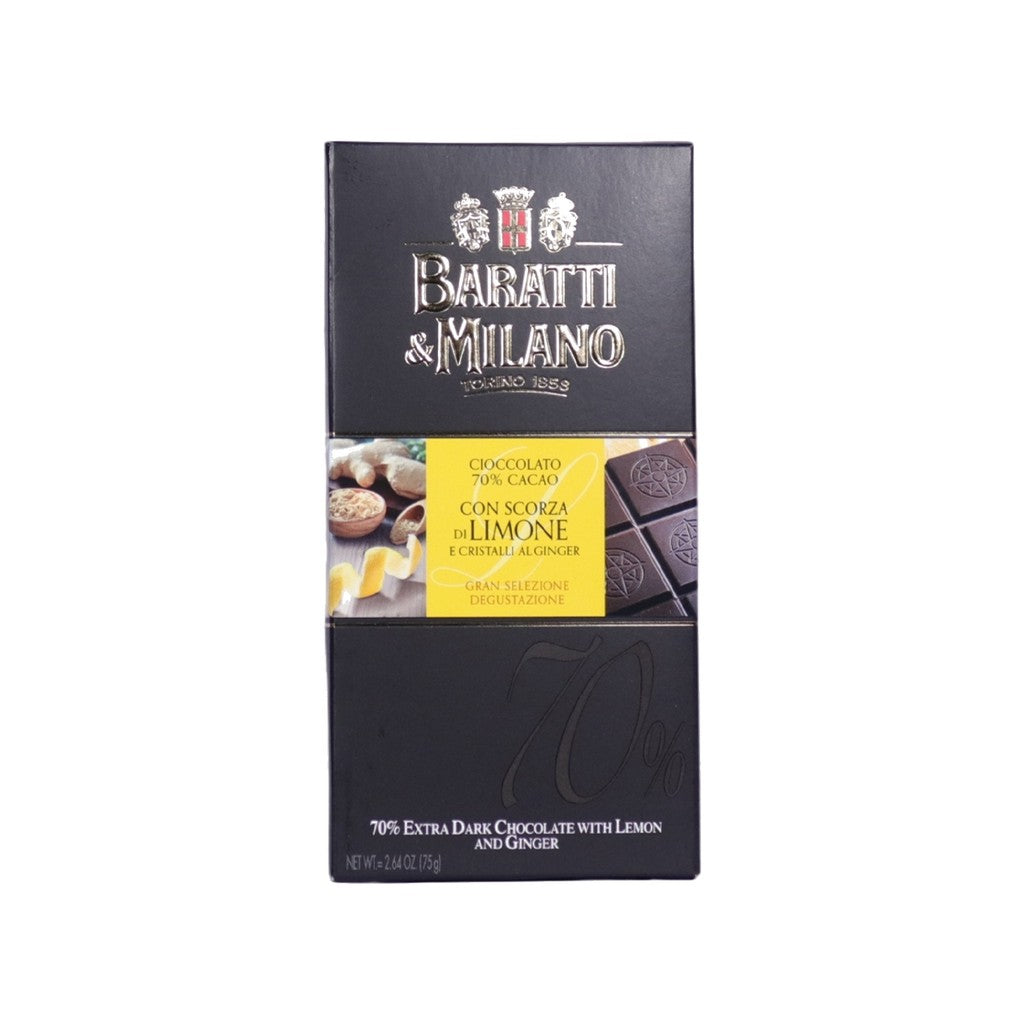 Tavoletta FD 70% Scor Lim Ginger 75 g