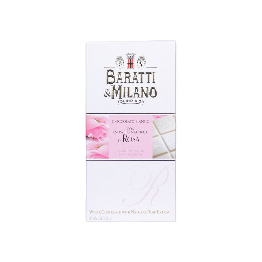 Tavoletta Bianca Rosa 75g - Disponible en Licorería Grand Gourmet Caracas