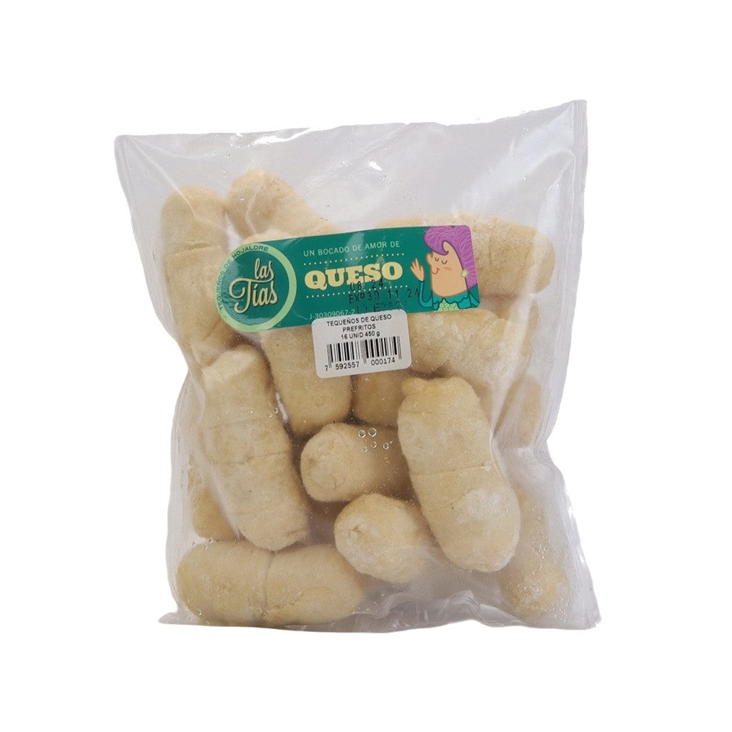 Tequeños DE Hojaldre Las Tias Queso Pre Fritos 16 Und - Disponible en Licorería Grand Gourmet Caracas
