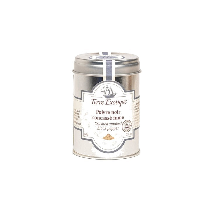 Terre Exotique Pimienta Negra Ahumada Molida 60g - Comprar online en Grand Gourmet Caracas con delivery