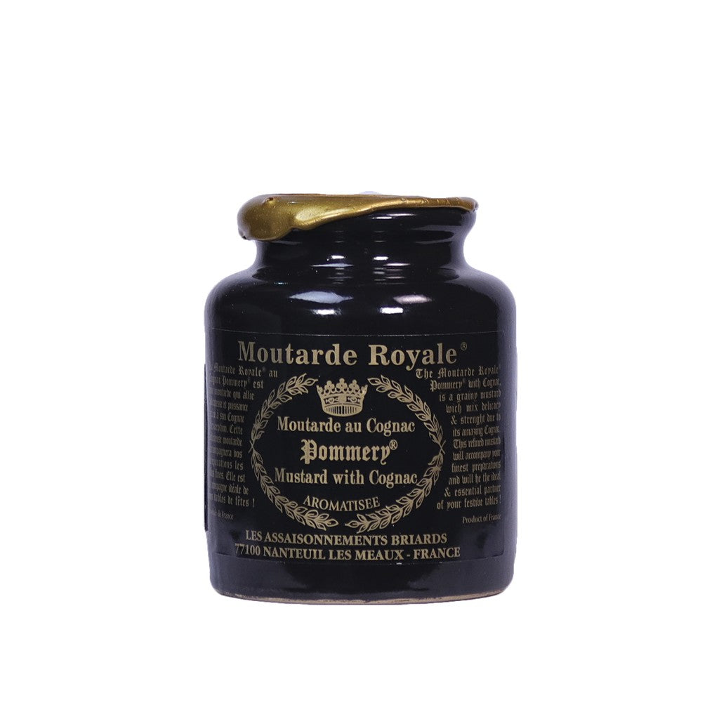 Terre Exotique ROYAL Mustard With Cognac Pommeray 250g - Disponible en Licorería Grand Gourmet Caracas