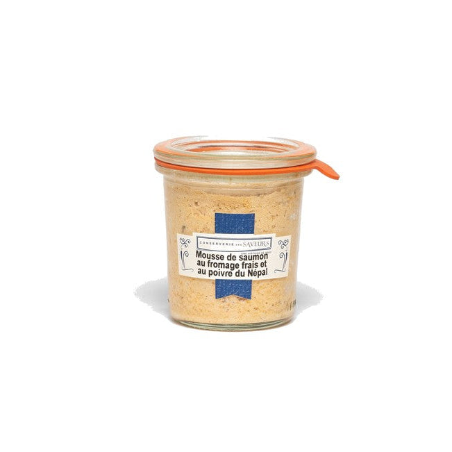 Terre Exotique Salmon Mousse With Timur Berry Fresh Cheese 100g - Comprar online en Grand Gourmet Caracas con delivery