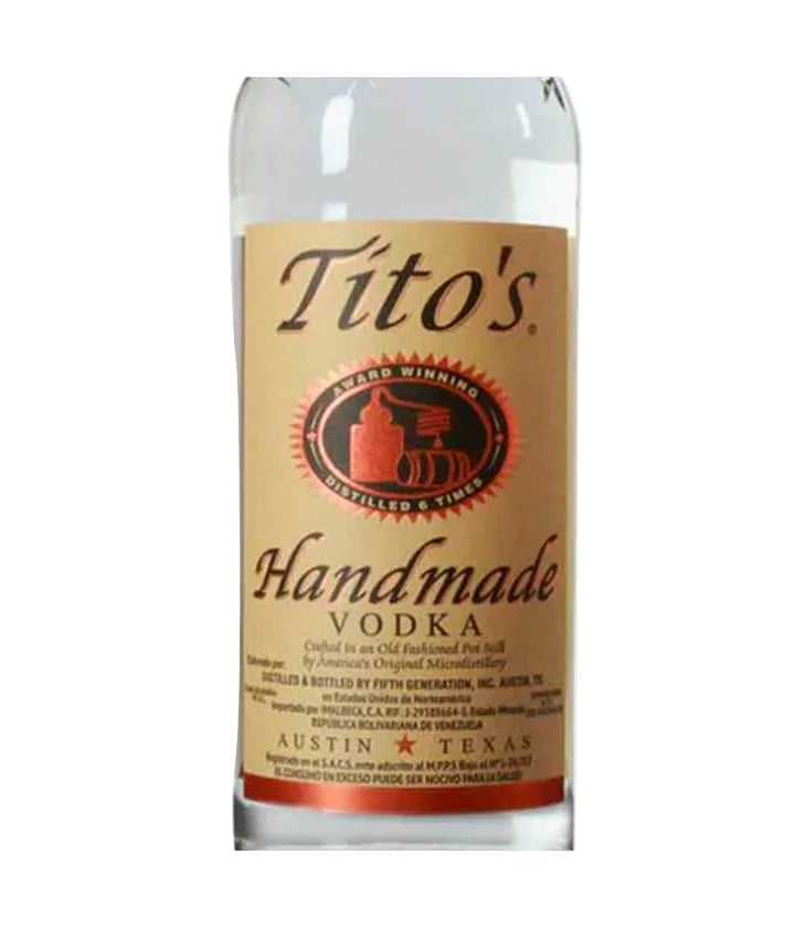 Titos Handmade Vodka 1L - Disponible en Licorería Grand Gourmet Caracas
