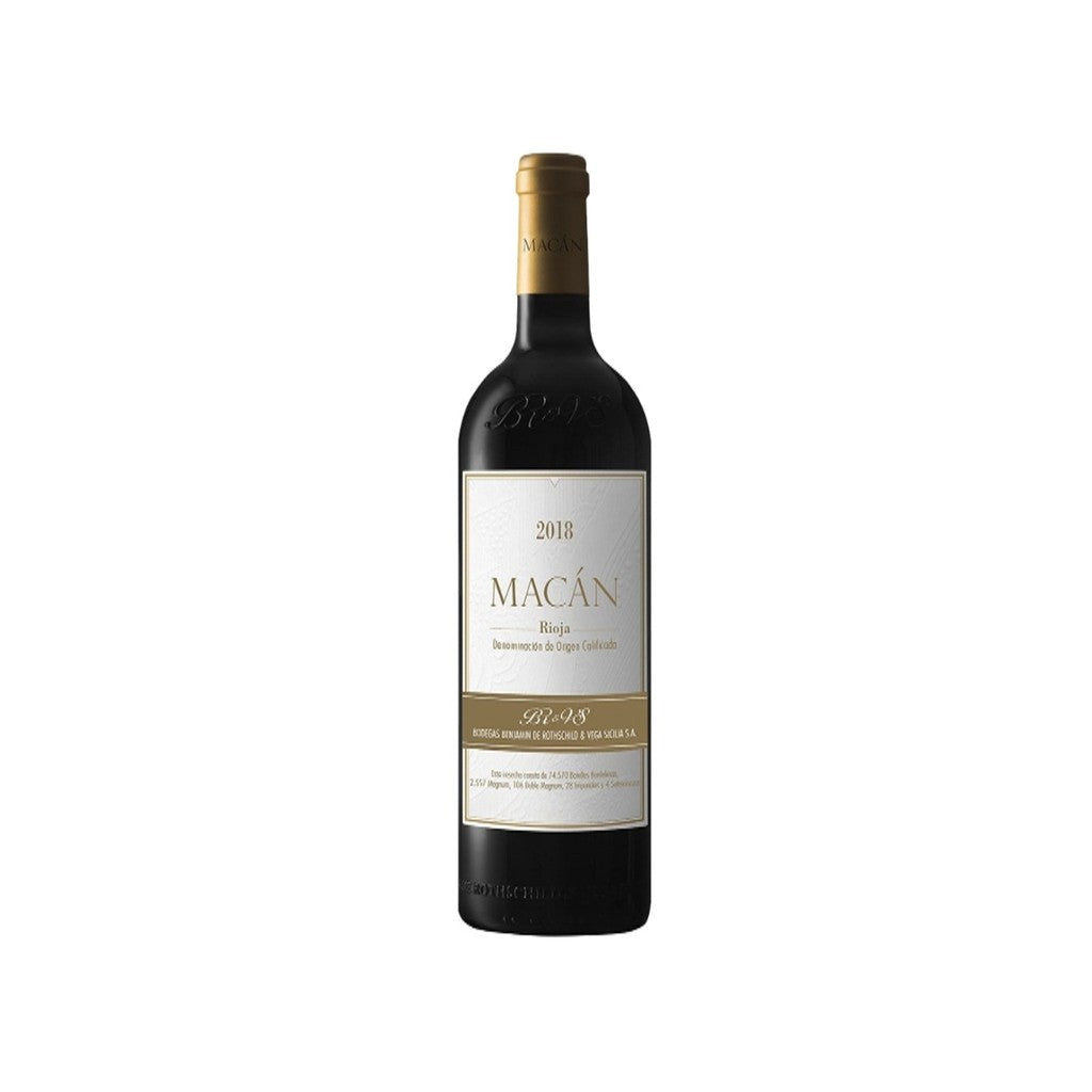 Vega Sicilia Macan 2018 750ml - Disponible en Licorería Grand Gourmet Caracas